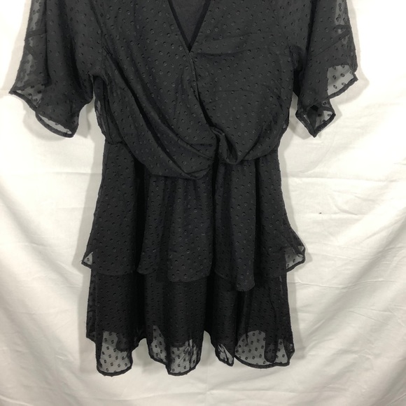 NY Collection Black Dress Brand New - Picture 3 of 8